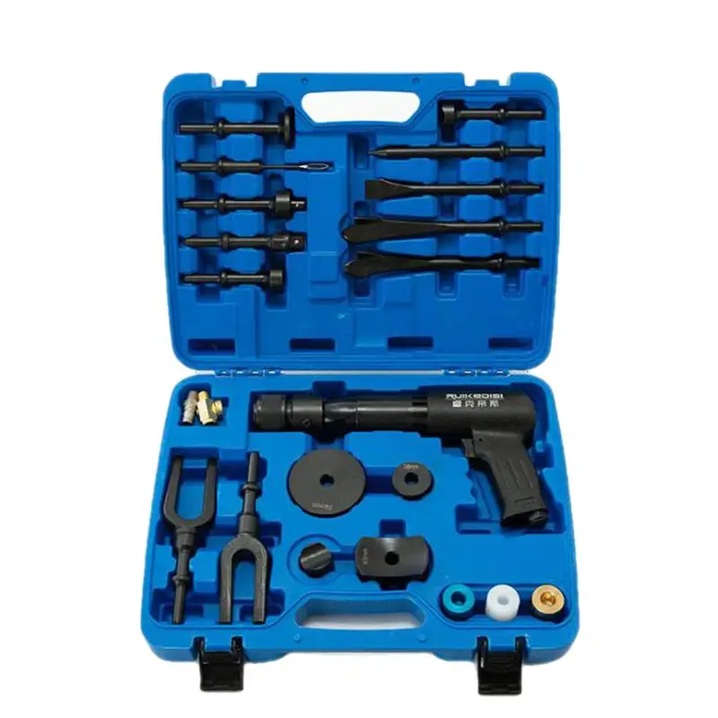 Auto Repair Tool Pneumatic Concrete Breaker Ball Joint  Remover Flat Point Chisel Plane Air Hammer kit Pneumatic Separating Fork