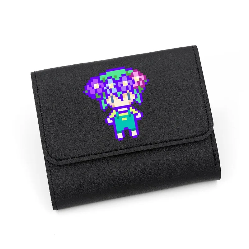 Game Pixel Mini Women Wallets Hasp Lady Moneybags Zipper Coin Purse Woman Small Wallet Money Cards Holders Bags Short Purses