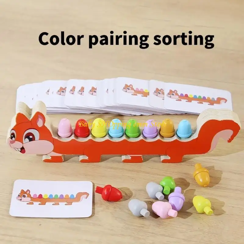 23GD幼稚園の色マッチングおもちゃの子供認知パズルゲームの手の協調のためのゲーム