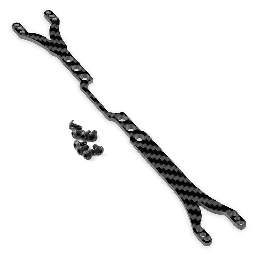 Soporte de batería de fibra de carbono AXSPEED, placa de cubierta superior, brazo oscilante inferior, columna de carcasa de carrocería de coche para coche de deriva Sakura Cero Ultra 1/10 RC