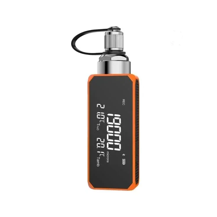 High accuracy Wireless Vacuum meter Microns Digital Microns Vacuum Gauge HVAC Refrigerant Vacuum Tester 1/4