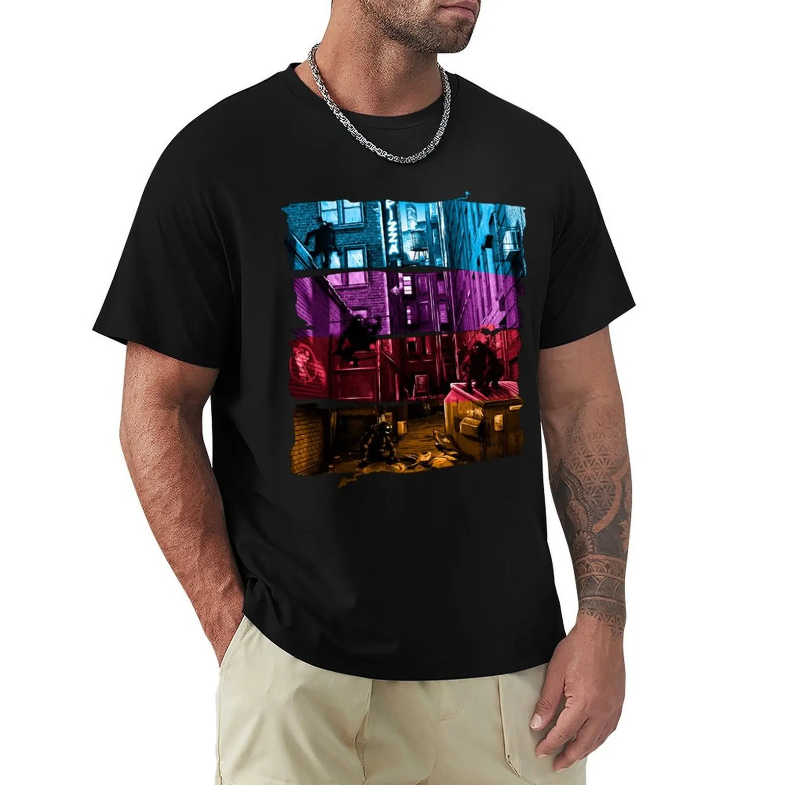 Anchovy Alley T-Shirt Graphic Print Short Sleeve T-Shirt
