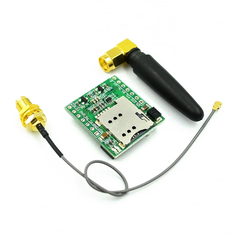 SIM800C GSM GPRS TTL Development Board with Antenna  Compatible with Air208S Wireless Module SIM7020C