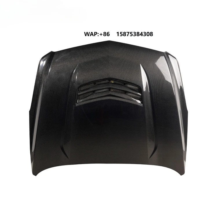 

BK Tuning ATS-V Facelift Car Exterior Body Parts Front Bonnet 3K Twills Carbon Fiber Front Hood for ATS-V Engine Hoods
