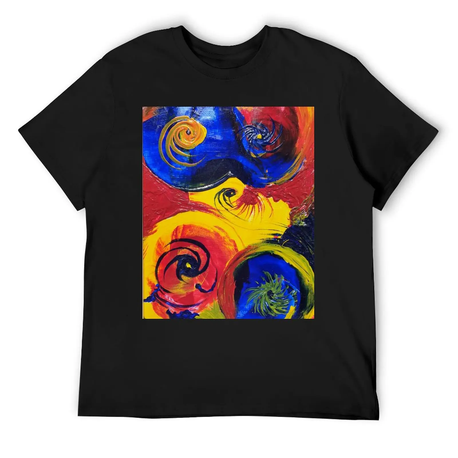 

Never Ending Circles T-Shirt gifts for boyfriend Short sleeve tee cheap stuff street wear black t shirts for men