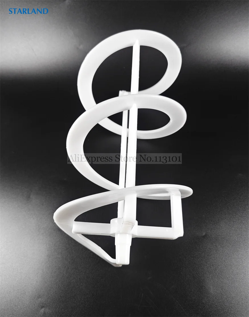 خلاط أبيض للعمود ، استبدال قطع غيار ، آلات طين الثلج SM212 ، تركيب ماكينة المشروبات المجمدة ، 30