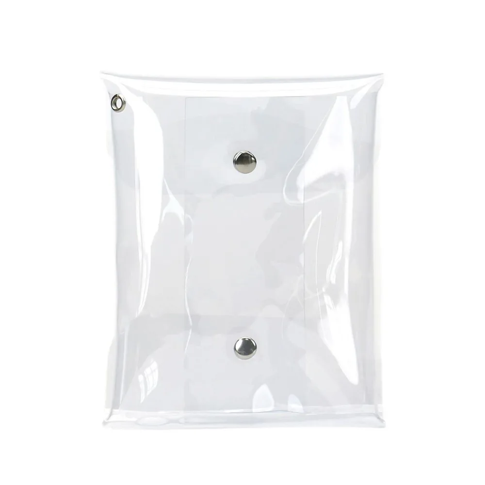 

Flower Keychain Clear Outdoor Doll Bag Transparent Lightweight Doll Storage Pouch PVC Display Outdoor Doll Display Bag
