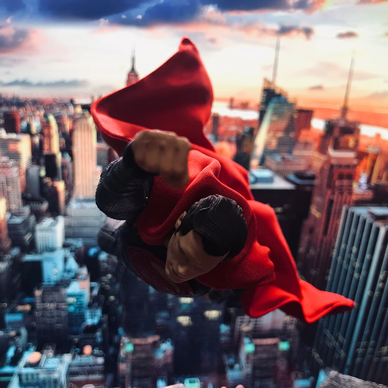 

【Only Cloak】1/12 Scale Male Soldier Cloak Accessories Super Hero Cloth Cape Shawl Model for 6inch Action FIgure Body Model