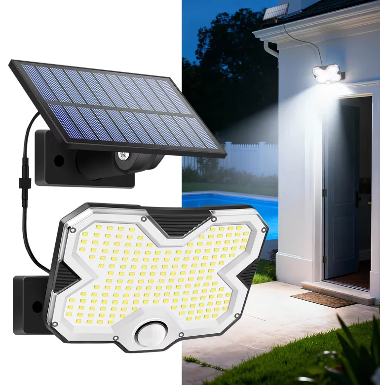 Outdoor Lighting Solar Panel - Lampada Solare da Parete per Esterni