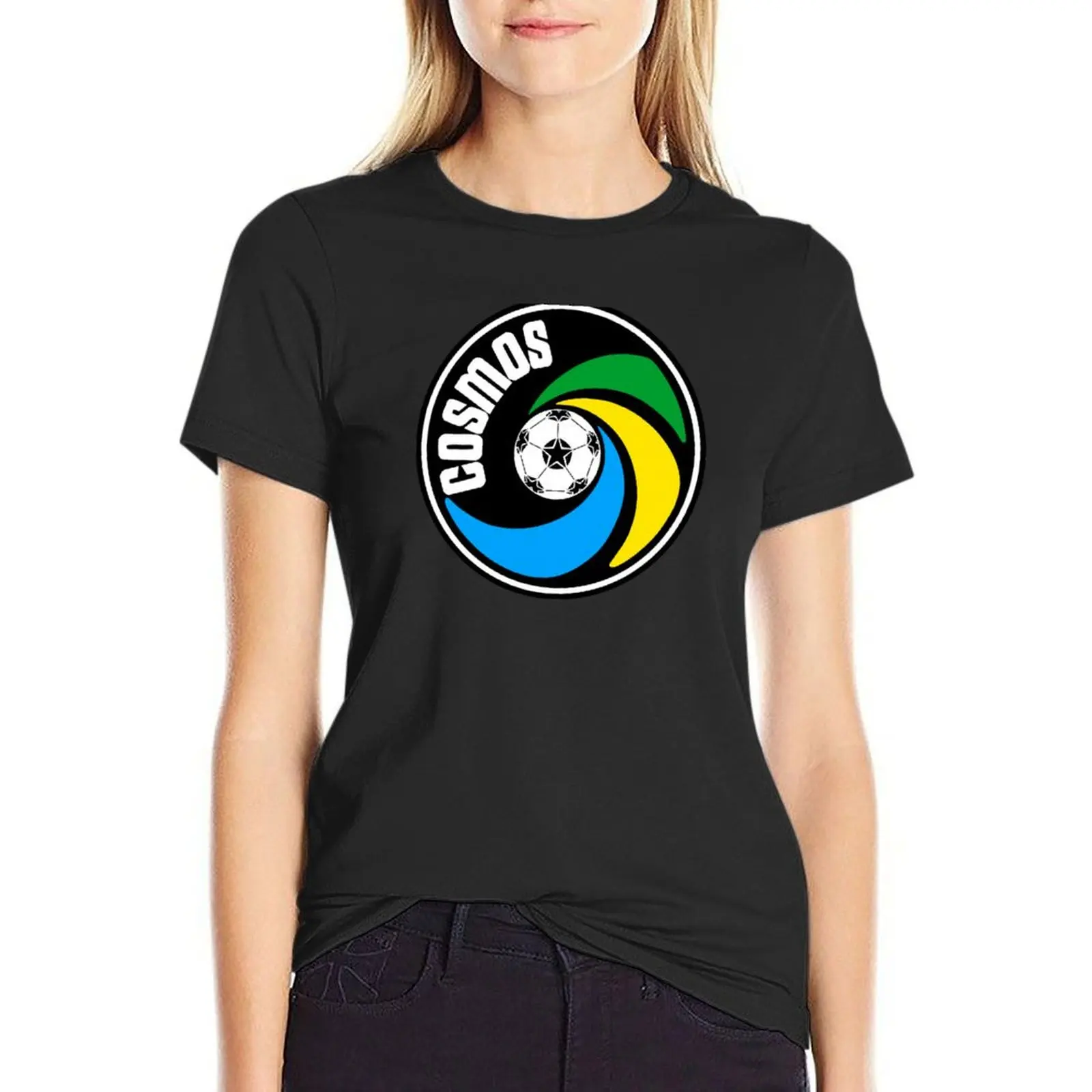 New York Football Cosmoss T-Shirt shirts graphic tees aesthetic clothes plus size tops oversized Summer Women's clothing