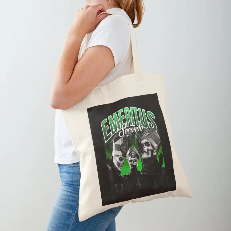 

Secondo Emeritus - 90s T-Shirt Design Tote Bag cute tote bag Candy bags canvas shopping bag Women's tote