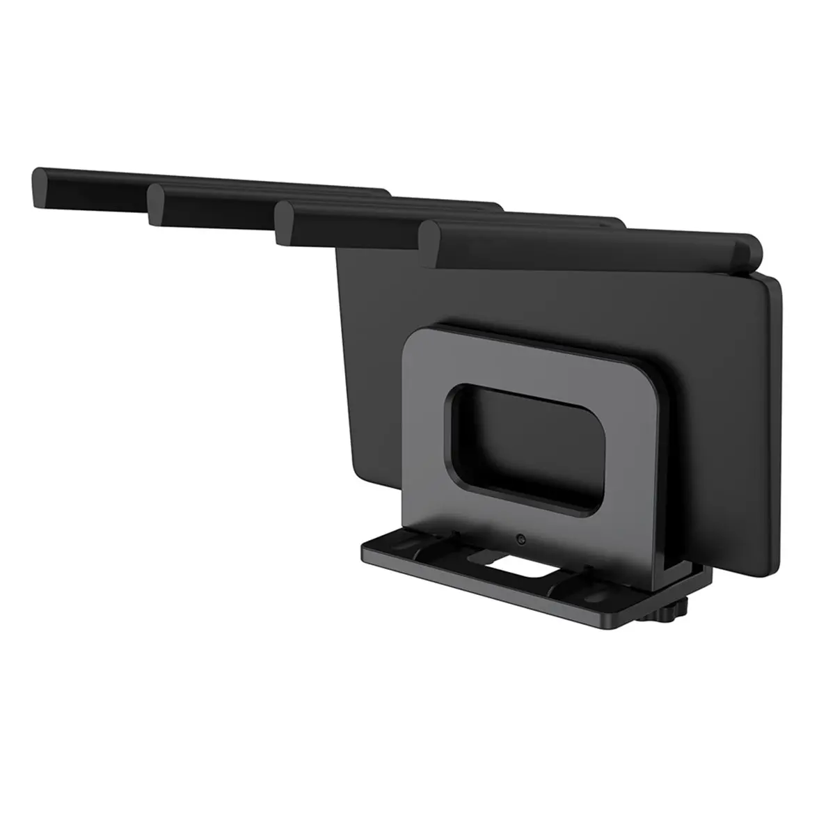 newA10R Adjustable Wall Mount Bracket Holder for WiFi Modem Optical Modem Laptop Mini PC Set-Top Box,Universal Shelf with Screws