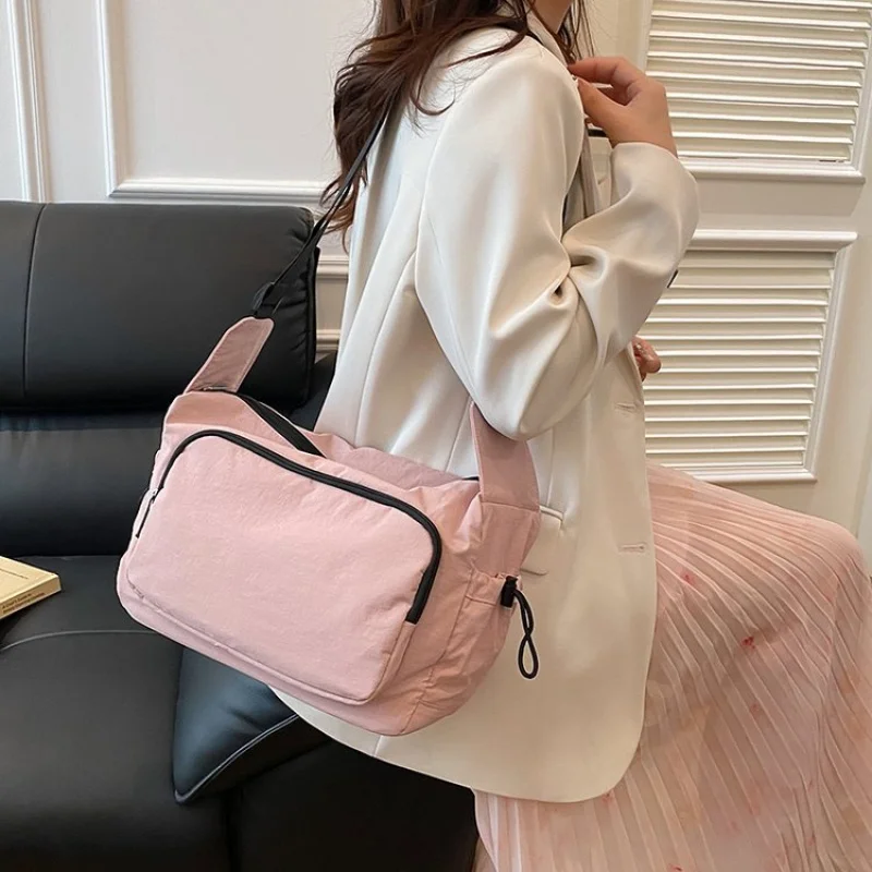 

Ladies Crossbody-Bag Crafted From Premium Leather Featuring Casual Simple Vintage And High-End Daily Style ​