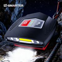 Outdoor Fishing Light Cap Clip-On Induction Lamp Lightweight Rechargeable High Beam Long-Lasting Battery for Night Fishing