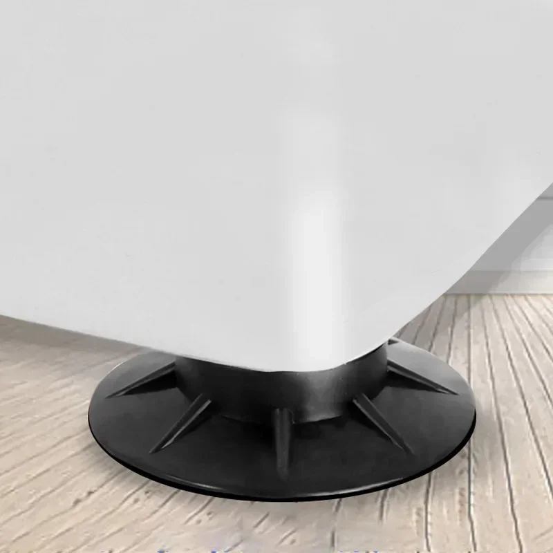 4 Stück Neue Universelle Anti-Vibrations-Füße für Waschmaschinen, Gummi-Fußmatten, Geräuscharme Kühlschrank-Füße, Hebeunterlage – Detail 8