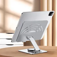 Tablet Holder for IPad Pro Stand 360° Rotation Portable Foldable Aluminum Desktop Bracket Support for Xiaomi Samsung Tab Laptop