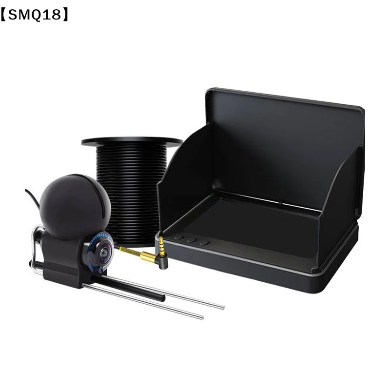 portable-fish-depth-finder-water-handheld-1080p-43-inch-lcd-fish-finder-underwater-220°-fishing-camera-with-night-vision【smq】