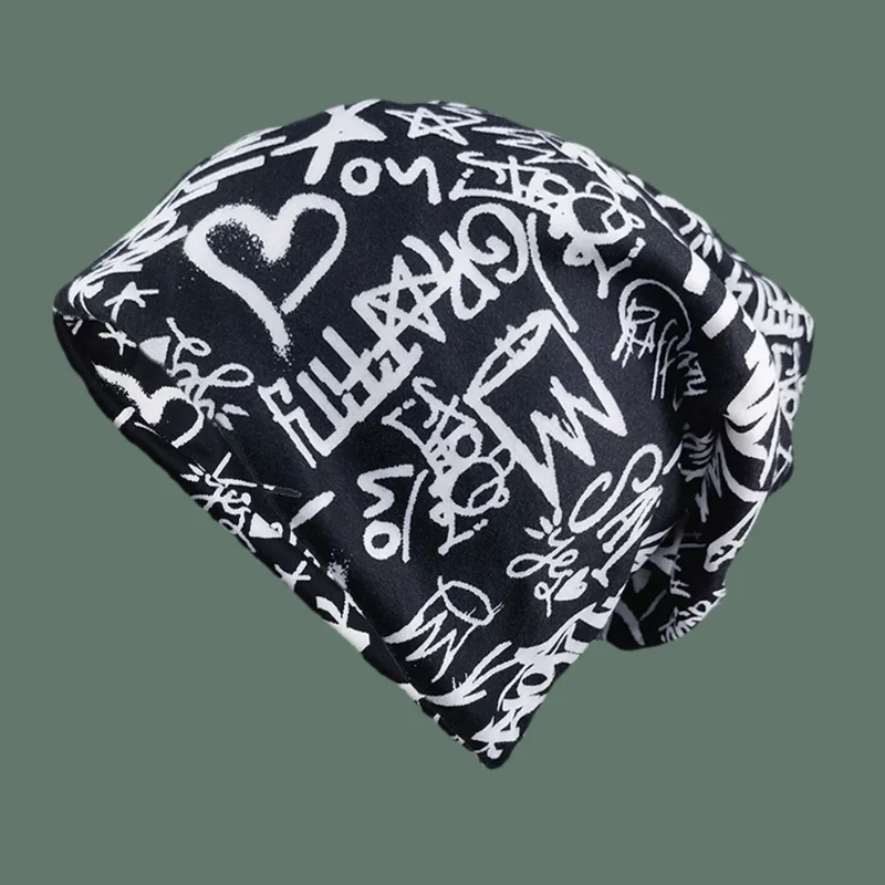 Floral Women Warm Beanies Skullies Casual Dance Girl Hat Scarf Fashion Outdoor Sport Beanie Spring Autumn Hat Bone Winter Gorras