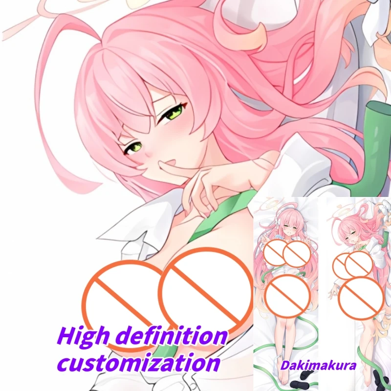 

Dakimakura Anime Pillow Case Blue Archive Urawa Hanako Double-sided Print Of Life-size Body Pillowcase Gifts