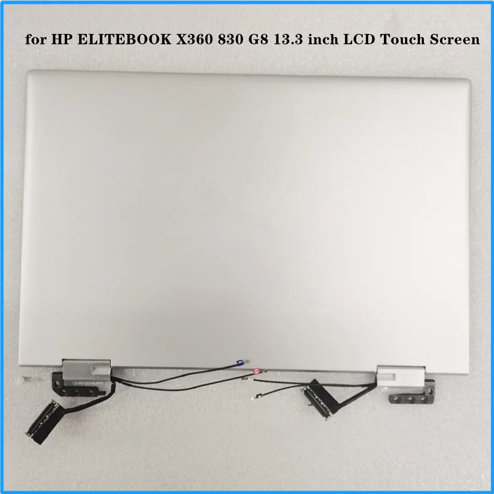 13.3 inch LCD Display for HP ELITEBOOK X360 830 G8 Touch Screen Full Assembly Upper Part Hinge Up FHD 1920x1080