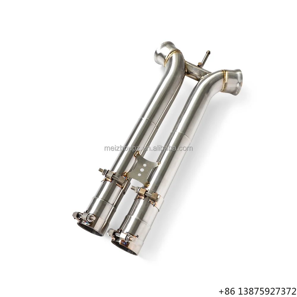 

North America Europe | for 971 2.9/3.0L 2017-2023 | Stainless Steel Mid Pipe | OEM & Custom