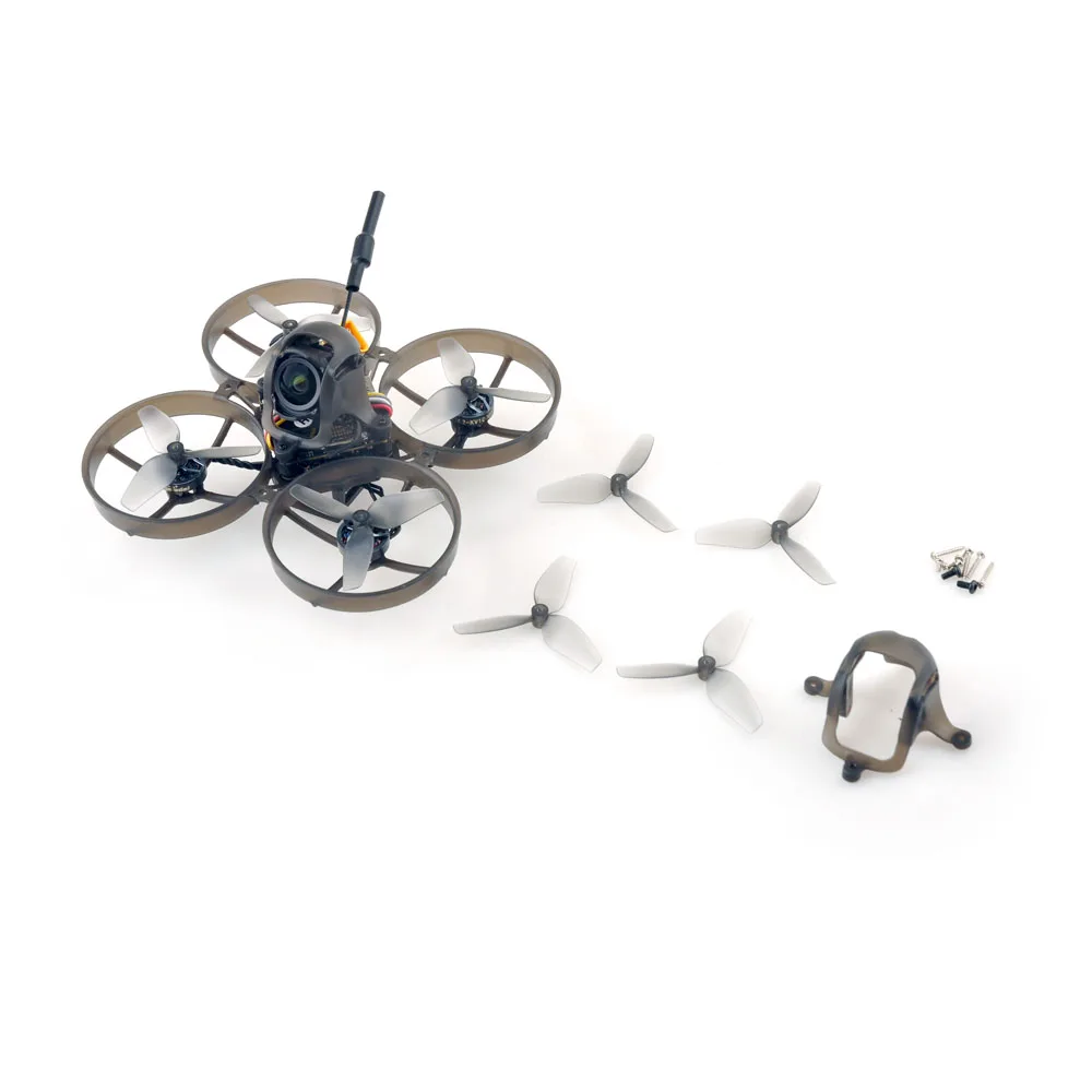 Happymodel Mobula7 O4 Wide 2S 80mm FPV Quadcopter, O4 Wide Air Unit, CrazyF405HD ELRS FC, 4PCS RS1102 KV10000 Motors