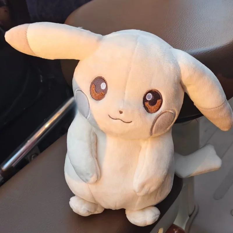 

Pikachu Peluche Pokemon Pokopia Light Color Pikachu Plush Toy Game Character Floppy Ears Stuffed Doll Trend Gift