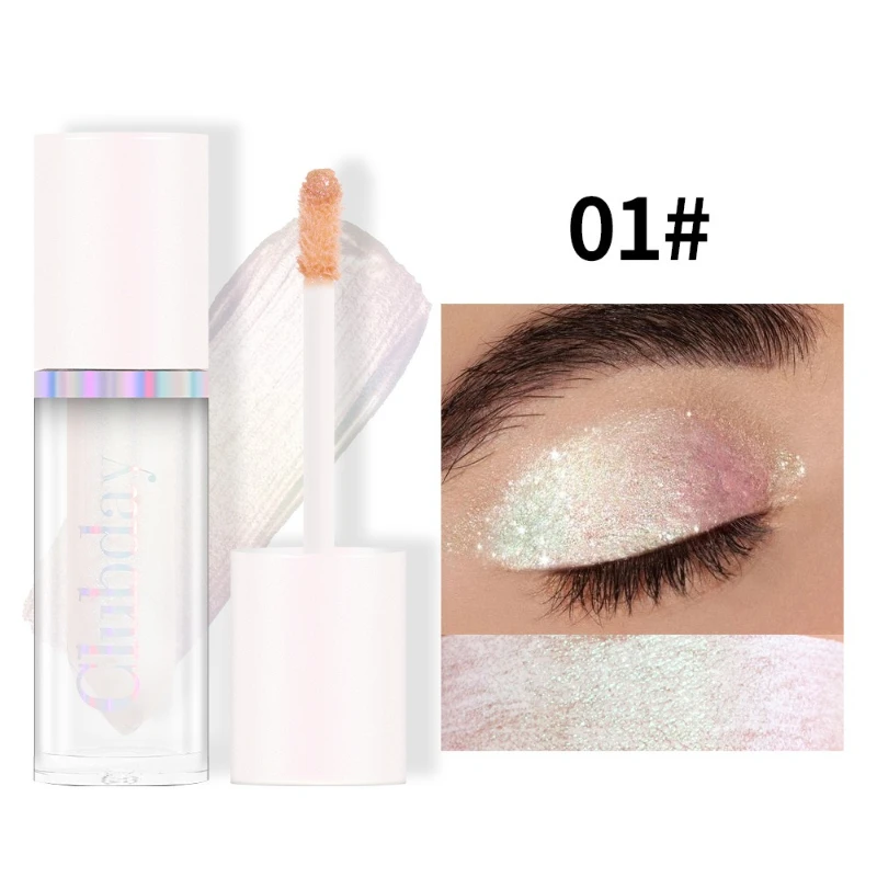 Makeup Chameleon Lidschatten, flüssiges Bühnen-Make-up, Gesichts-Highlight, aufhellender, monochromer, polarisierter Lidschatten, mehrere Farboptionen
