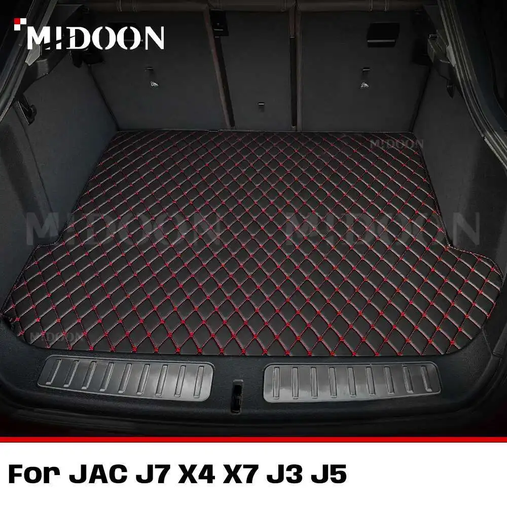 

For JAC J7 X4 X7 J3 J5 Custom Car Trunk Mat Anti-dirty Pad Protective Pad Cargo Liner Auto Interior Accessories