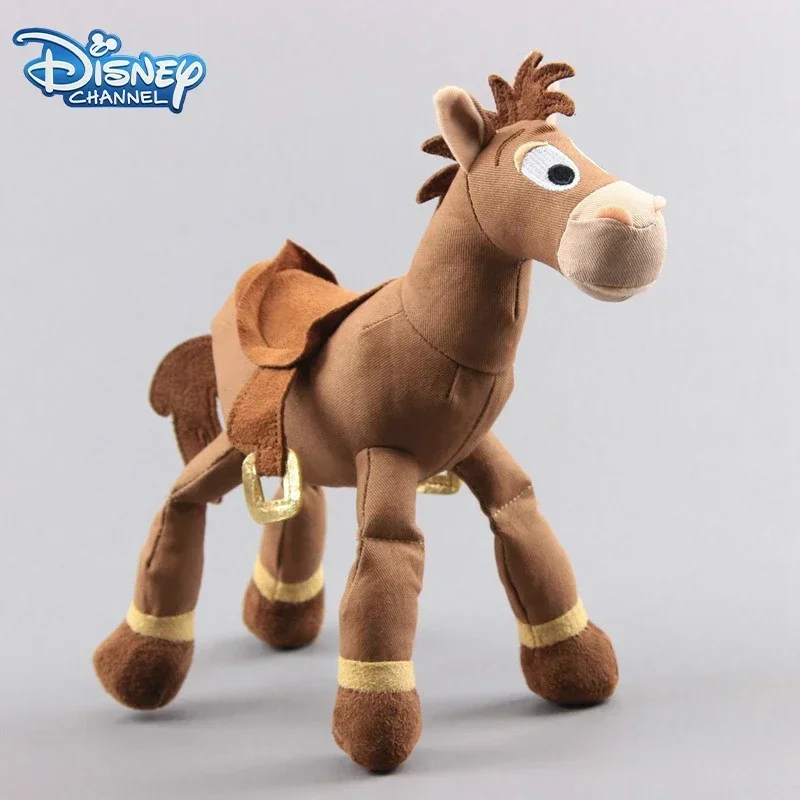 25cm Disney Toy Story Woody Sheriff Bass Bullseye soft toy Anime Kawaii Horse Cartoon Cosplay cute Model Kids Birthday Gift