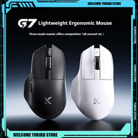 MCHOSE New G7/G7 PRO Gaming Mouse Ergonomics Lightweight Wireless Bluetooth Tri-mode Customized Mice Office E-Sports Accessories
