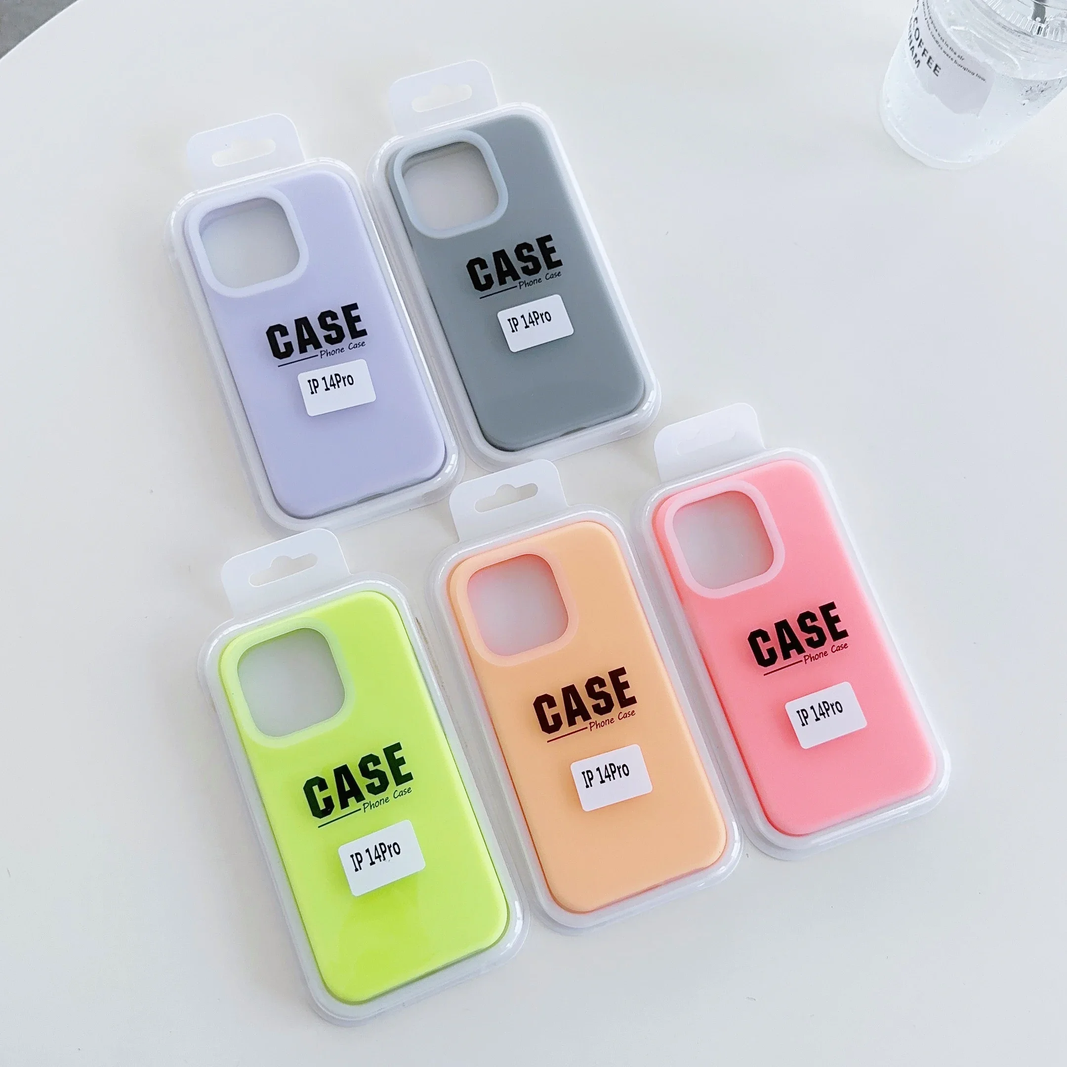 Square Liquid Silicone Phone Case for iPhone 15 14 11 13 12 Pro Max puls Protection Double Color Gel Color Skin Sense Back Cover