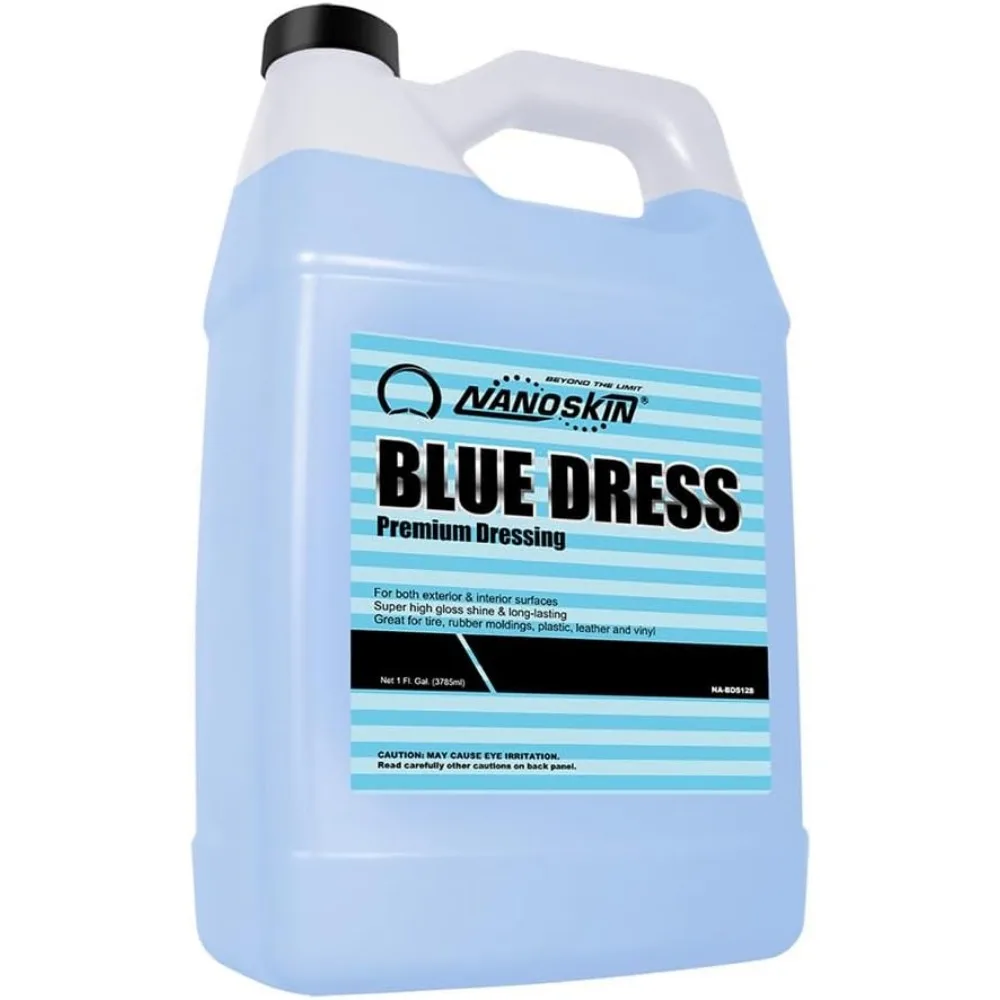 BLUE DRESS Premium Dressing 5 Gallons- Sprayable Interior & Exterior| Works on Tire, Vinyl, Rubber images - 6