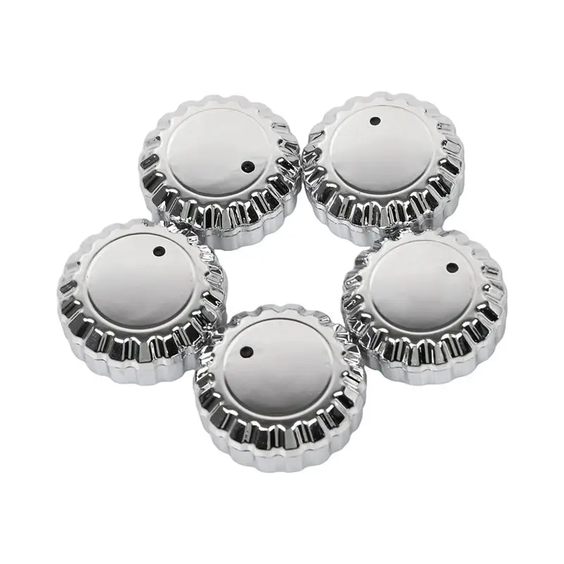 Ingenious-Chrome Stereo Knob Cover Cap For Honda For GL1500A Goldwing 1500 Aspencade Radio Control Panel Accessories view 4