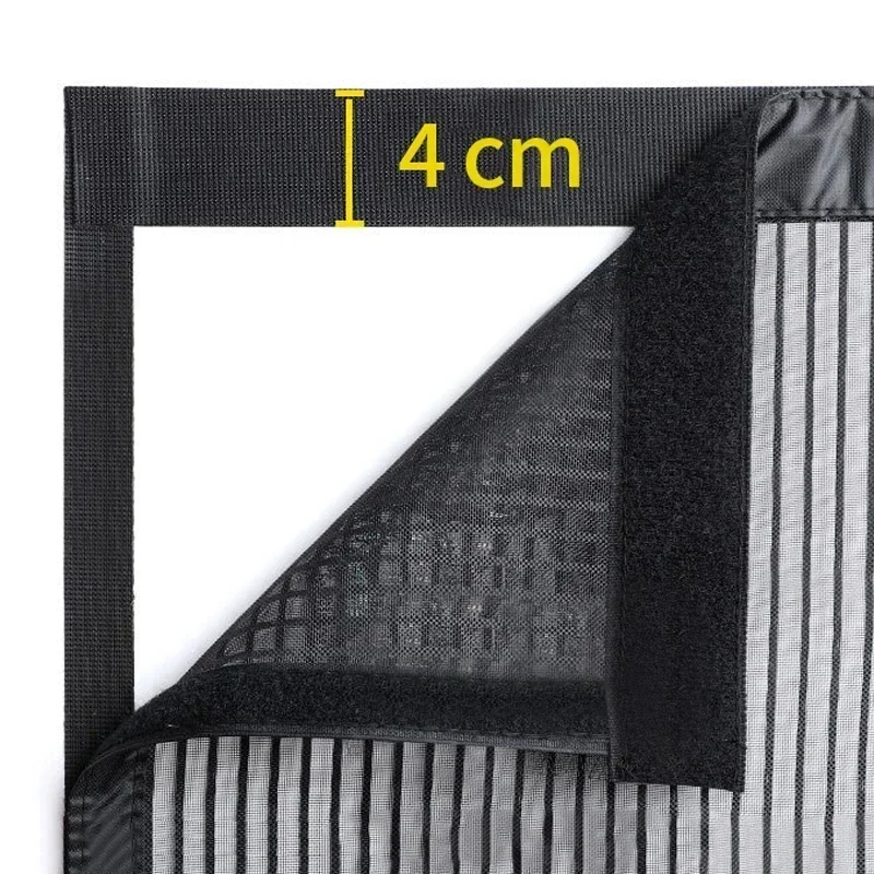 Magnetischer Türgitter, individuelle Größe, Moskitonetz, Vorhang, Fliegen, Insekt, automatisches Schließen, unsichtbares Netz für Küche, Innen- und