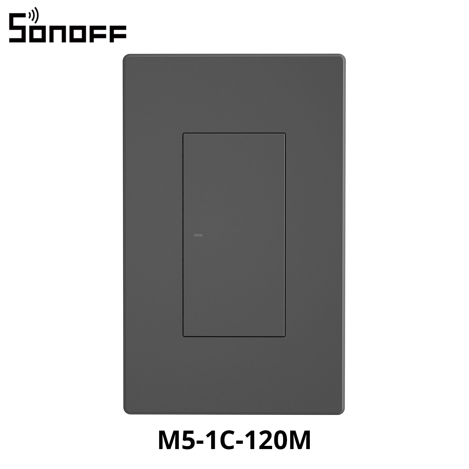 1/2/3Gang SONOFF M5-120 US Matter Smart WiFi Wandschakelaar Mechanische lokale knop APP Spraakbesturing via eWeLink Alexa Google Home