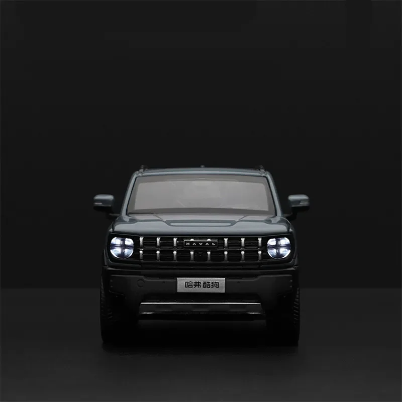 1:32 Haval X-DOG SUV Alloy Car Model Diecast & Toy Metal Off-road Vehicles Simulation Sound and Light Car Toys Collectibles Gift