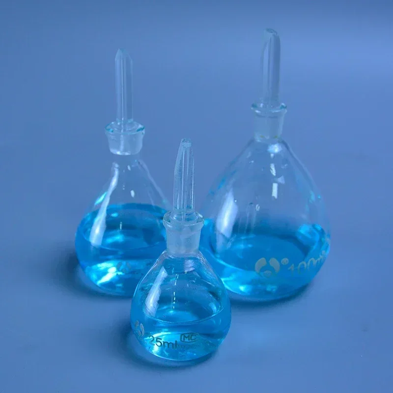 High Quality 100ml Glass Specific Gravity Bottle Pycnometer Labware for Science and Medical Applications