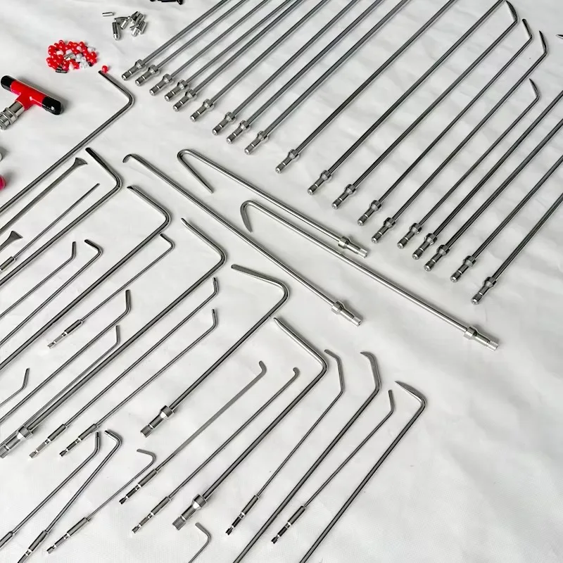 أدوات إصلاح دنت السيارة بخطاف PDR وقضيب PDR #6