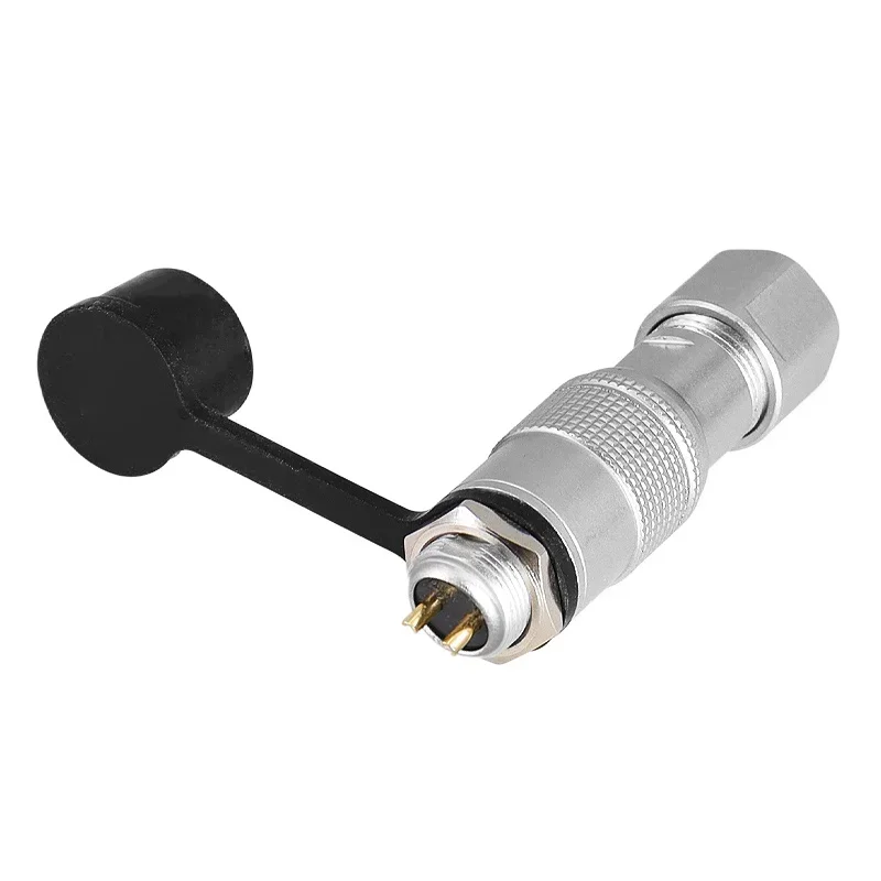 YC8 Aviation Plug 2/3/4P/5P/6P/7Pin Push-pull Forward/Reverse Install Male Female Quick Docking Waterproof Connector Opening 8mm
