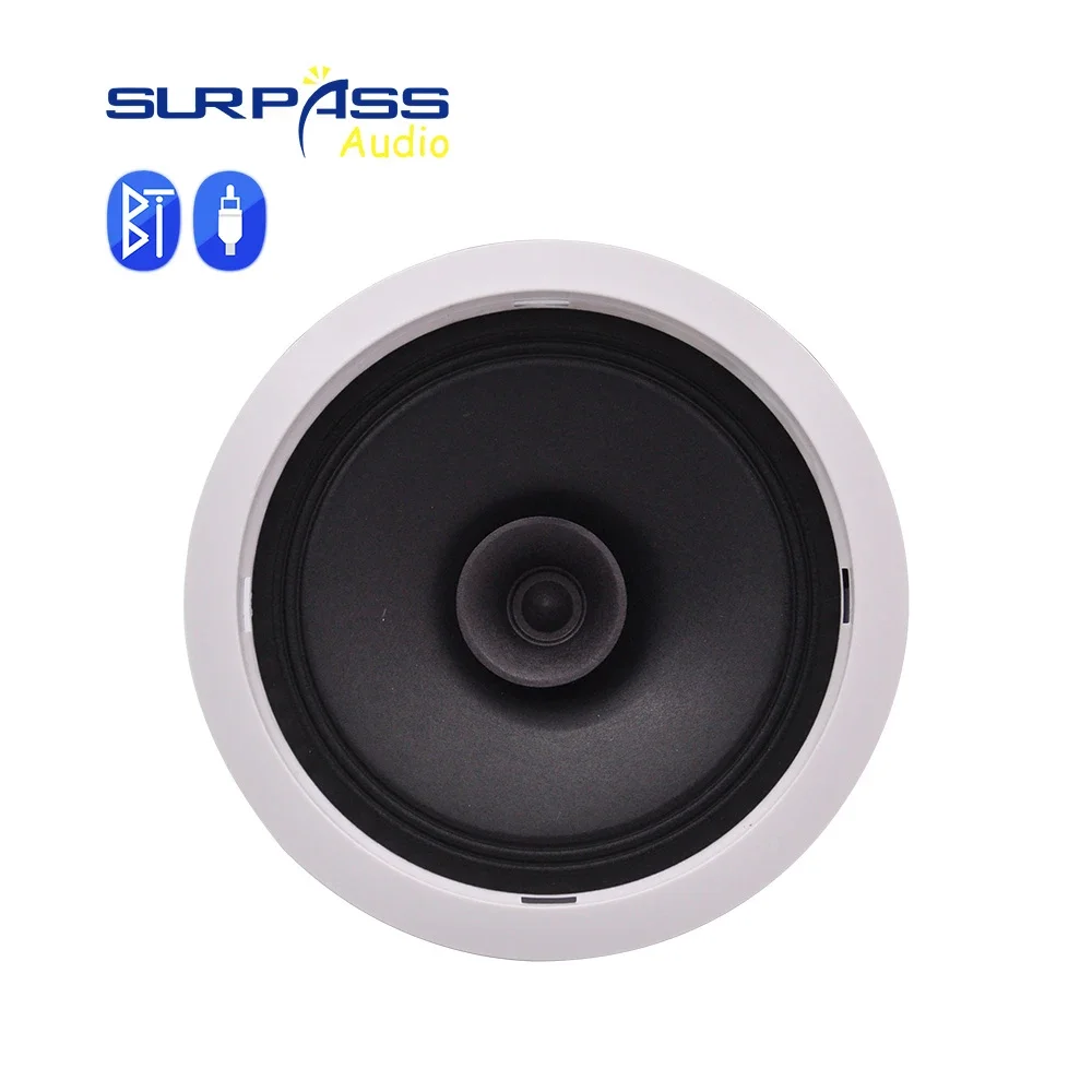 Imagem -04 - Polegada Wireless Active Blue-tooth Teto Flush Speaker Home Cinema Som Estéreo no Teto Speaker 6.5