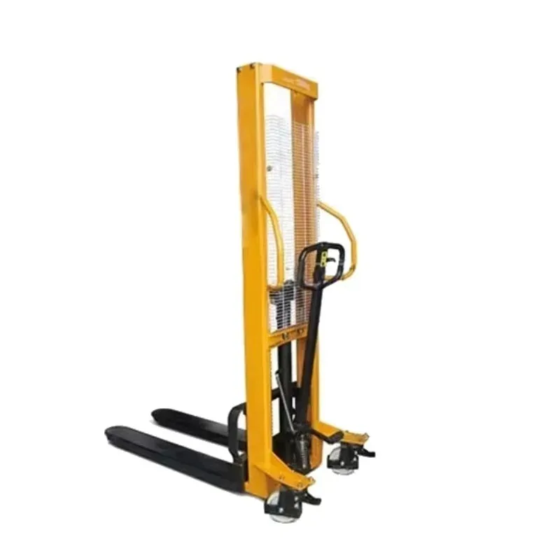 Hydraulic Manual Lifting Pallet Stacker Forklift 1Ton 2Ton 3Ton Montacargas Hidraulicas  Apilador Manual Factory Direct