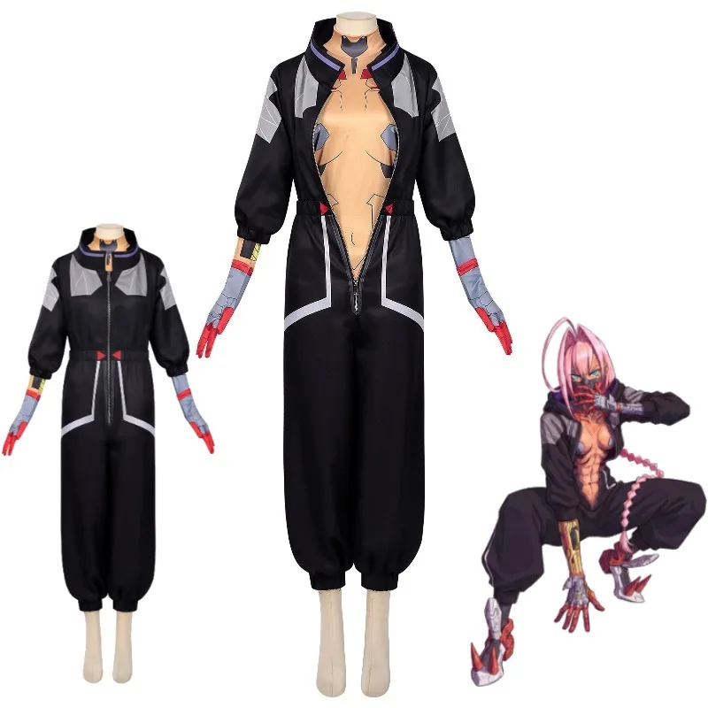 Talia Cyberpunk Edgerunners 2 Cosplay Costume Full Set Bodysuit Jumpsuit For Women Halloween Party Role Play Anime Outfit