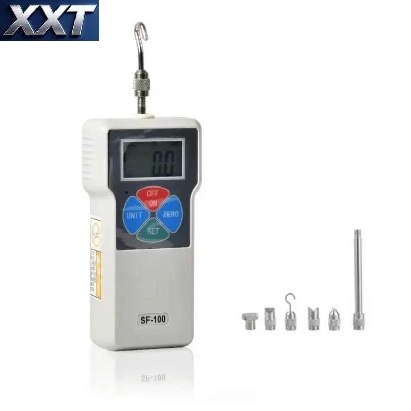 XXT ARTBULL Portable Digital Push Pull Force Gauge for 200N