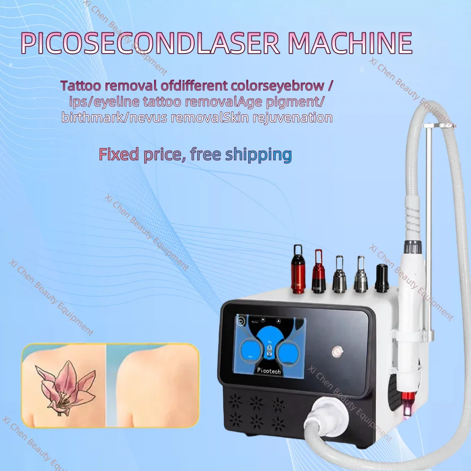 2025 2000W Q Switch Nd Yag Laser Tattoo Removal Machine Pico Laser Remove Tattoo Picosecond Laser Tattoo Removal Machine