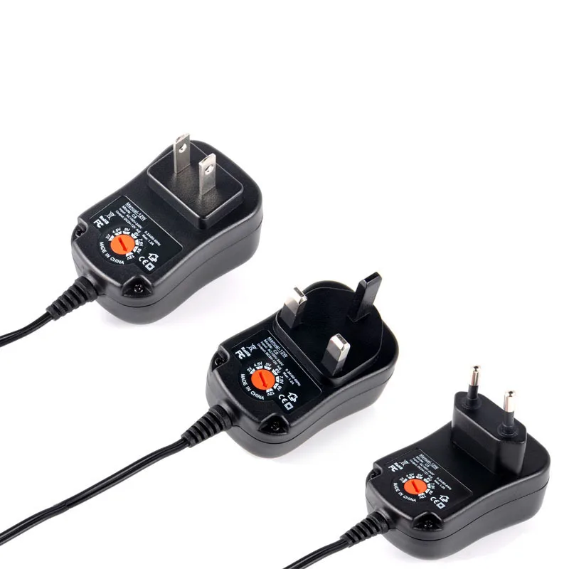 12W Adjustable Regulated Switching Power Supply 3-12V Variable Voltage Multi-Function Charger