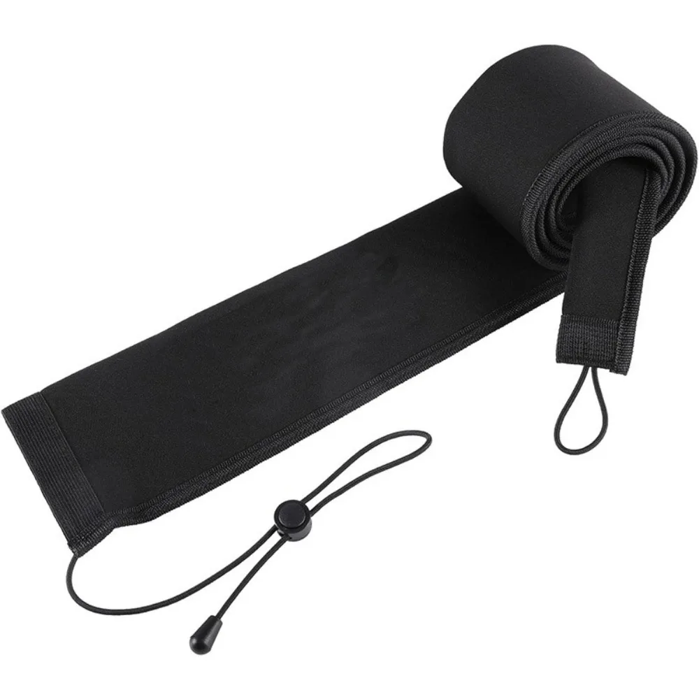 Wear Resist Neoprene Fishing Rod Cover 58.7 inch Solid Color Fishing Rod Sock Pole Protector Outdoor Fishing