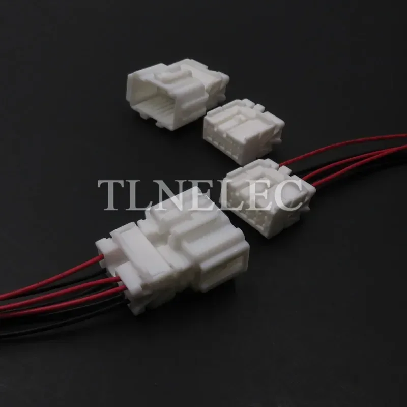 8 Pin Way Car Installs the Atmosphere Lamp Wire Connector With Wires Fuse Box Cable Harness Socket For Honda 6098-4670 6098-4661