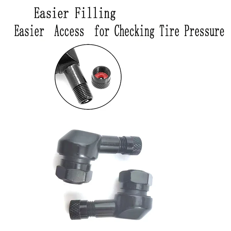 1Pc 90 度 CNC オートバイタイヤバルブステム 17 ミリメートルユニバーサル CNC アルミチューブレスバルブステム 10 色バルブキャップ