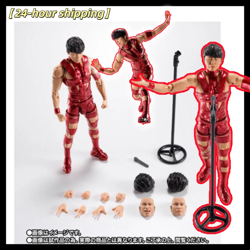 【Spot Goods】Original BANDAI  Soul Limited Edition SHF Takanori Nishikawa “The Master” RED HOT Red Ribbon Collectible Gift